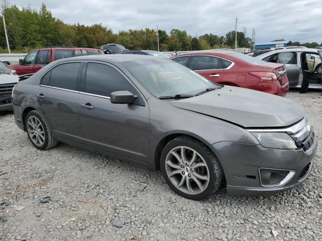 3FAHP0HA6CR203450 - 2012 FORD FUSION SE GRAY photo 4