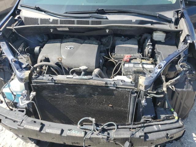 5TDYZ3DCXJS965509 - 2018 TOYOTA SIENNA XLE Көк фото 12