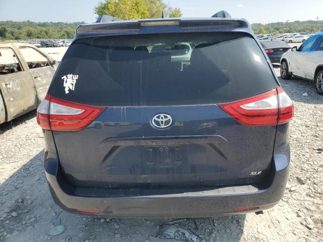 5TDYZ3DCXJS965509 - 2018 TOYOTA SIENNA XLE Көк фото 6