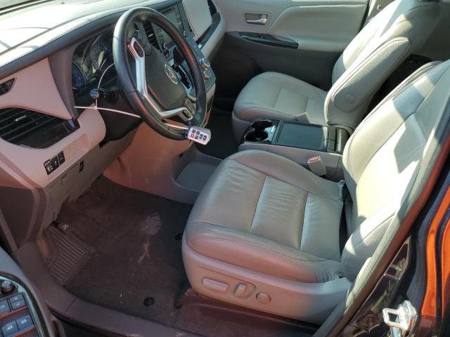 5TDYZ3DCXJS965509 - 2018 TOYOTA SIENNA XLE Көк фото 7