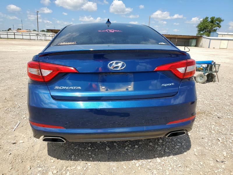 5NPE34AF8HH570074 - 2017 HYUNDAI SONATA SPORT 蓝色 照片 6