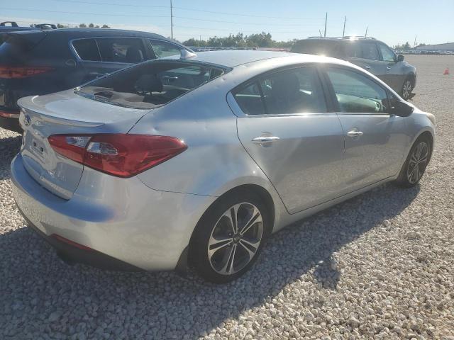 KNAFZ4A88F5307758 - 2015 KIA FORTE EX SILVER photo 3