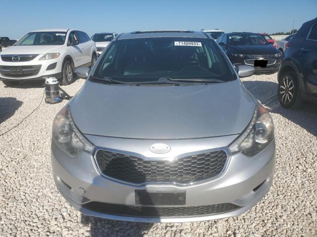 KNAFZ4A88F5307758 - 2015 KIA FORTE EX SILVER photo 5