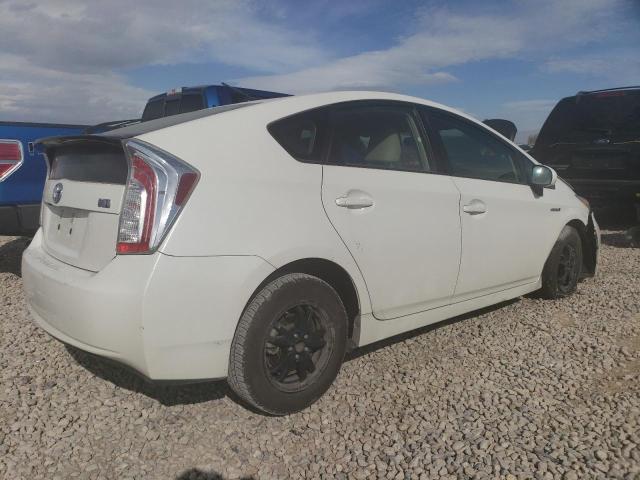 JTDKN3DU0D5702207 - 2013 TOYOTA PRIUS WHITE photo 3