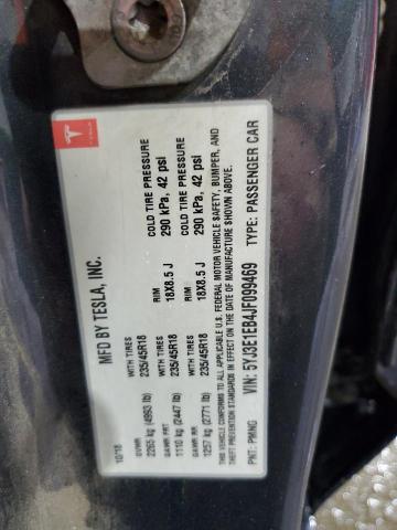 5YJ3E1EB4JF099469 - 2018 TESLA MODEL 3 Boz foto 12