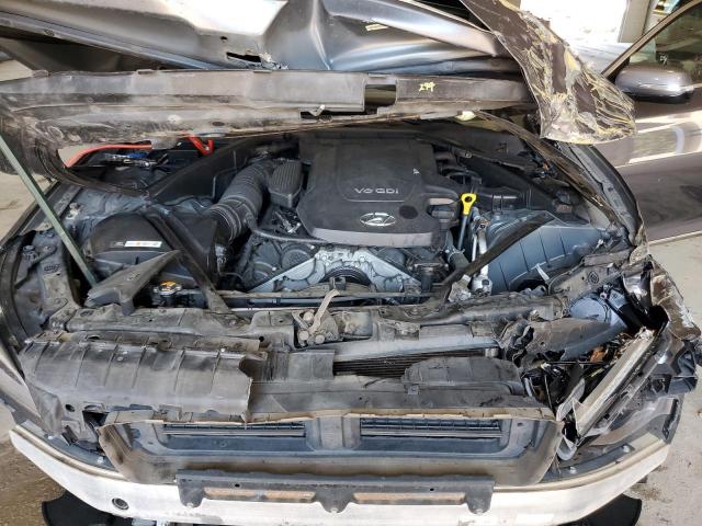 KMHGN4JE1FU059959 - 2015 HYUNDAI GENESIS 3.8L GRAY photo 11