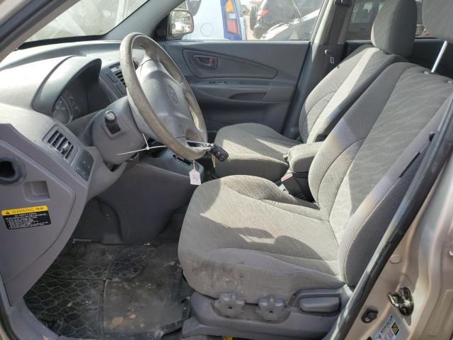 KM8JM12B55U121292 - 2005 HYUNDAI TUCSON GL SILVER photo 7