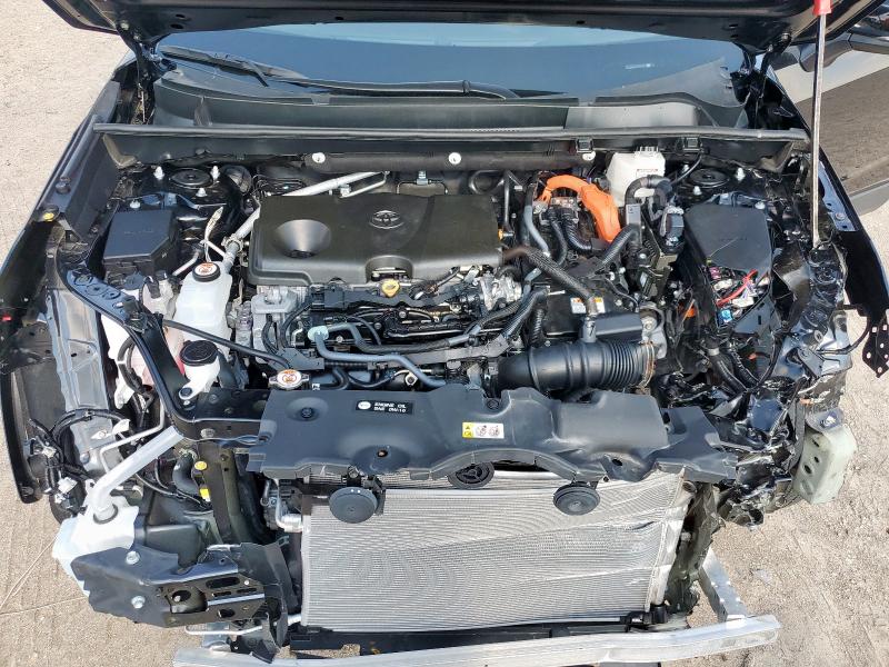 4T3RWRFV5SU177851 - 2025 TOYOTA RAV4 XLE შავი ფოტო 12