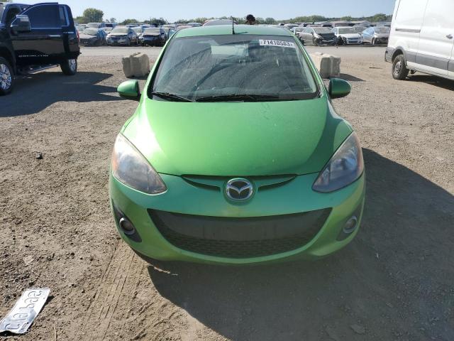 JM1DE1LY4C0144729 - 2012 MAZDA MAZDA2 GREEN photo 5