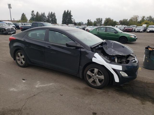 KMHDH4AE9DU523653 - 2013 HYUNDAI ELANTRA GLS BLACK photo 4