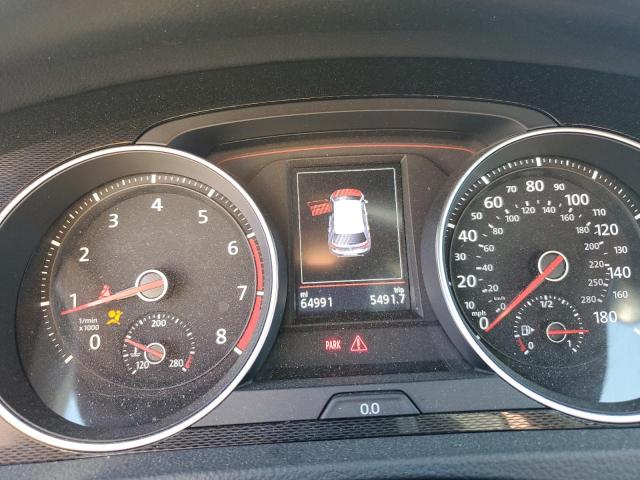 3VW547AU8HM047965 - 2017 VOLKSWAGEN GTI SPORT RED photo 9