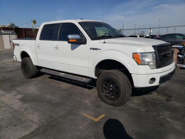 1FTFW1ET8DKE40303 - 2013 FORD F150 SUPERCREW WHITE photo 4