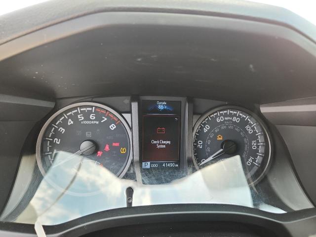 3TMCZ5AN8MM437287 - 2021 TOYOTA TACOMA DOUBLE CAB WHITE photo 9