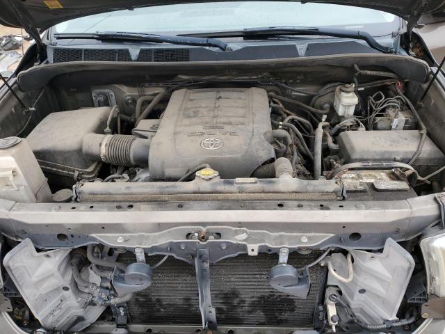 5TFUY5F16BX197788 - 2011 TOYOTA TUNDRA DOUBLE CAB SR5 GRAY photo 11