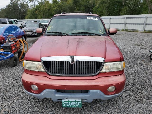 5LMEU27A41LJ06304 - 2001 LINCOLN NAVIGATOR RED photo 5