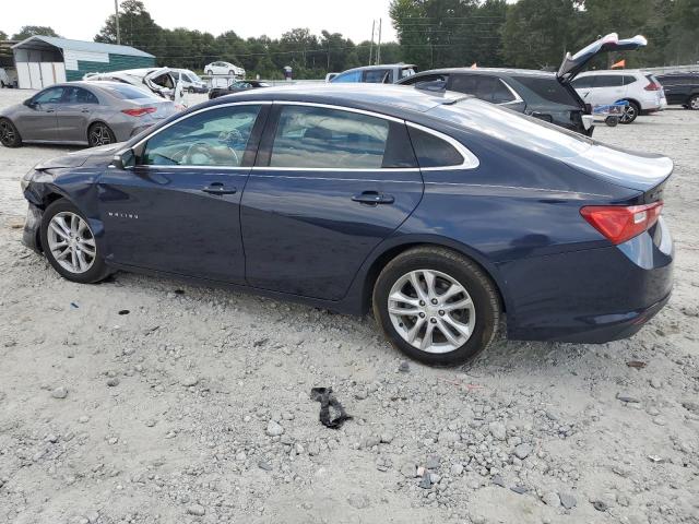 1G1ZE5STXHF177704 - 2017 CHEVROLET MALIBU LT BLUE photo 2