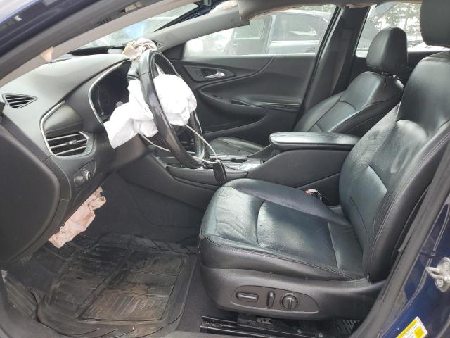 1G1ZE5STXHF177704 - 2017 CHEVROLET MALIBU LT BLUE photo 7