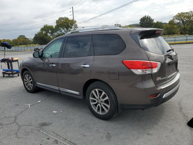 5N1AR2MN5FC717122 - 2015 NISSAN PATHFINDER S Qəhvəyi foto 2