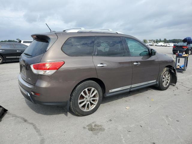 5N1AR2MN5FC717122 - 2015 NISSAN PATHFINDER S Qəhvəyi foto 3