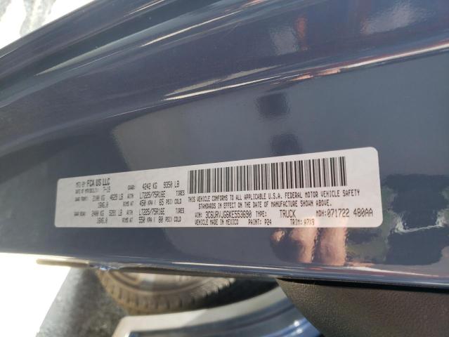 3C6URVJG6KE553690 - 2019 RAM PROMASTER 3500 HIGH ნაცრისფერი ფოტო 13