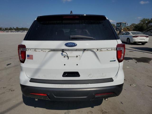 1FM5K8AR0KGB15179 - 2019 FORD EXPLORER POLICE INTERCEPTOR 白色 照片 6