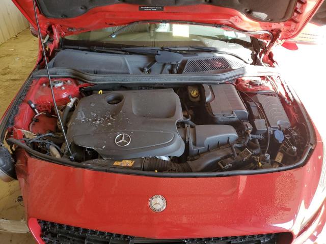 WDDSJ4GB2HN473407 - 2017 MERCEDES-BENZ CLA 250 4MATIC RED photo 11