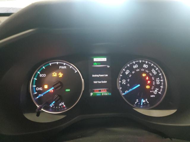 4T3R6RFV1MU007635 - 2021 TOYOTA RAV4 XLE WHITE photo 9