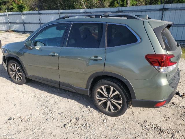 JF2SKASC9KH544650 - 2019 SUBARU FORESTER LIMITED Зелений фото 2