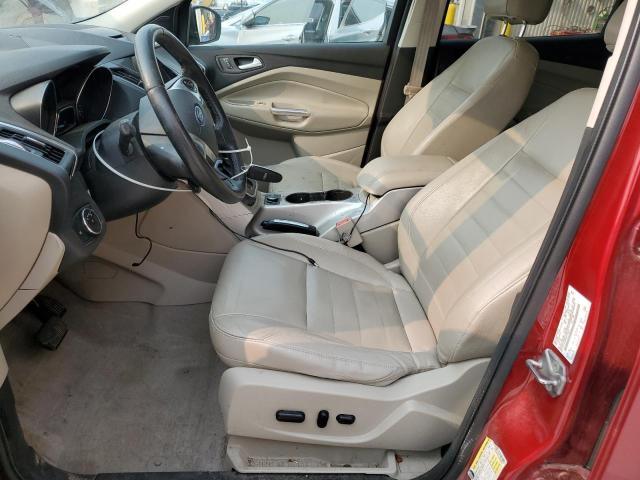 1FMCU9H91DUC86007 - 2013 FORD ESCAPE SEL 红色 照片 7