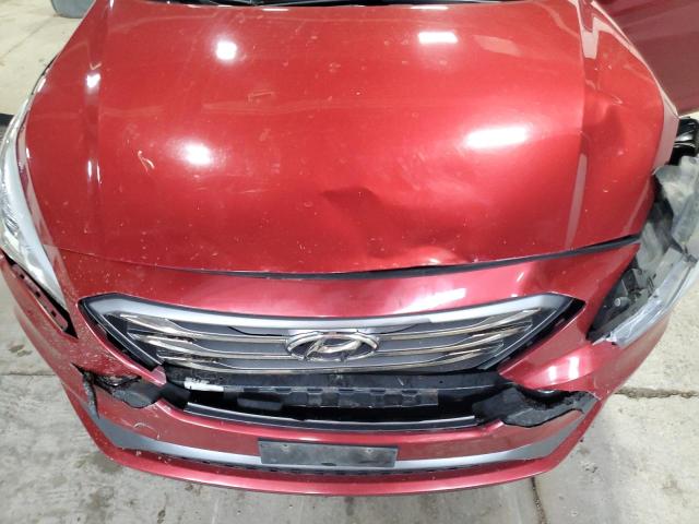 5NPE34AF2FH230979 - 2015 HYUNDAI SONATA SPORT RED photo 11
