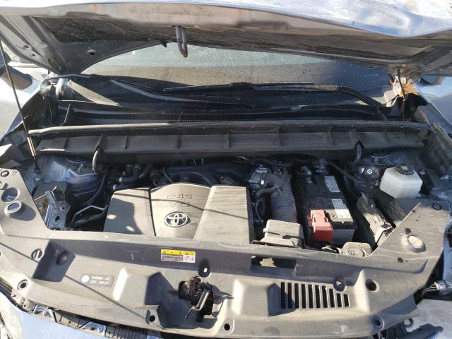 5TDGZRAH4MS046351 - 2021 TOYOTA HIGHLANDER XLE SILVER photo 12