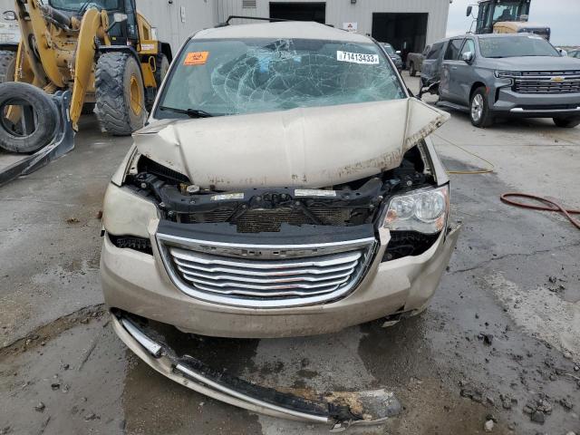 2C4RC1BG8CR278220 - 2012 CHRYSLER TOWN & COU TOURING 金色 照片 5