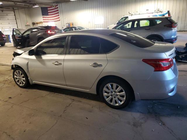 3N1AB7AP2HY279264 - 2017 NISSAN SENTRA S SILVER photo 2