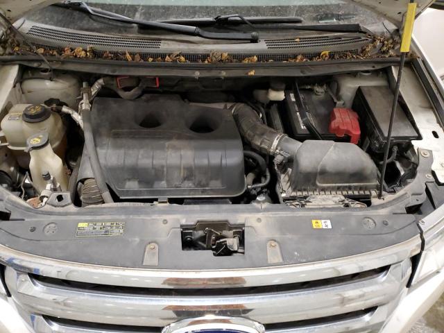 2FMDK3J92DBA01340 - 2013 FORD EDGE SEL Սպիտակ լուսանկար 12