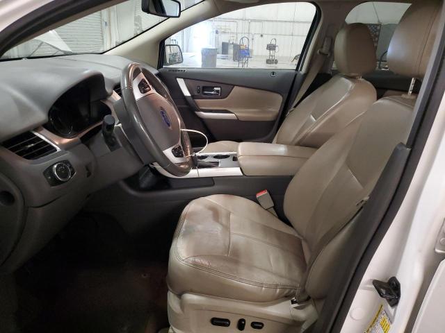 2FMDK3J92DBA01340 - 2013 FORD EDGE SEL Սպիտակ լուսանկար 7