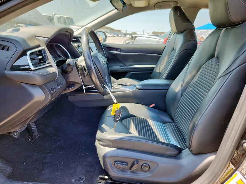 4T1B11HKXJU593311 - 2018 TOYOTA CAMRY L შავი ფოტო 7