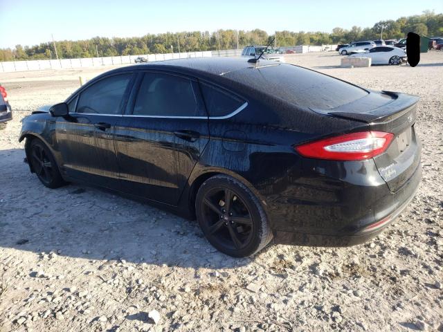 3FA6P0H76GR136186 - 2016 FORD FUSION SE BLACK photo 2