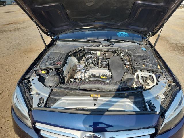 55SWF8DB1KU293848 - 2019 MERCEDES-BENZ C 300 ლურჯი ფოტო 11