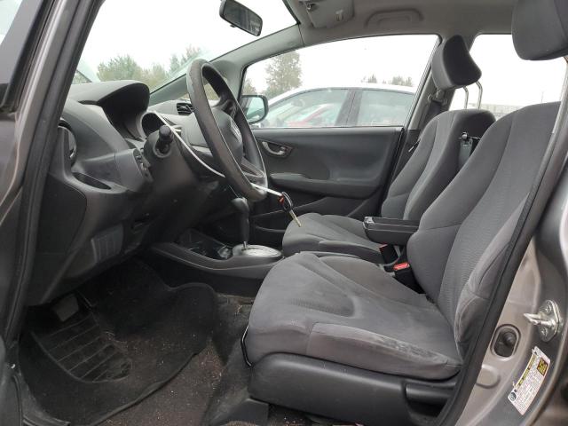 JHMGE88239C002081 - 2009 HONDA FIT GRAY photo 7