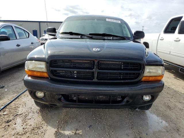 1D7HL32X73S181313 - 2003 DODGE DAKOTA SPORT BLACK photo 5