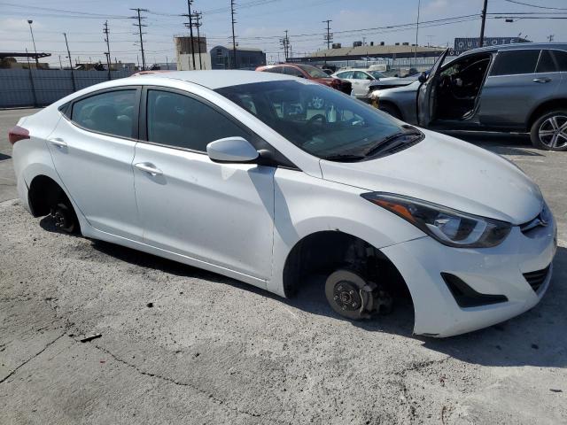 5NPDH4AE9FH603004 - 2015 HYUNDAI ELANTRA SE WHITE photo 4