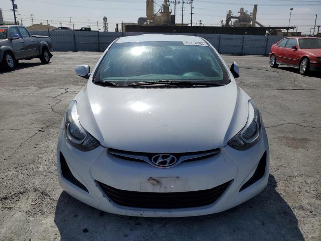 5NPDH4AE9FH603004 - 2015 HYUNDAI ELANTRA SE WHITE photo 5