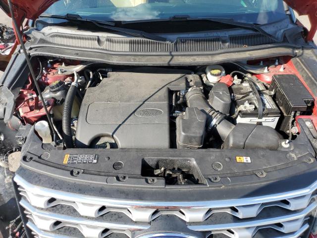 1FM5K7F81GGC49023 - 2016 FORD EXPLORER LIMITED 勃艮第红 照片 11