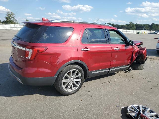 1FM5K7F81GGC49023 - 2016 FORD EXPLORER LIMITED 勃艮第红 照片 3