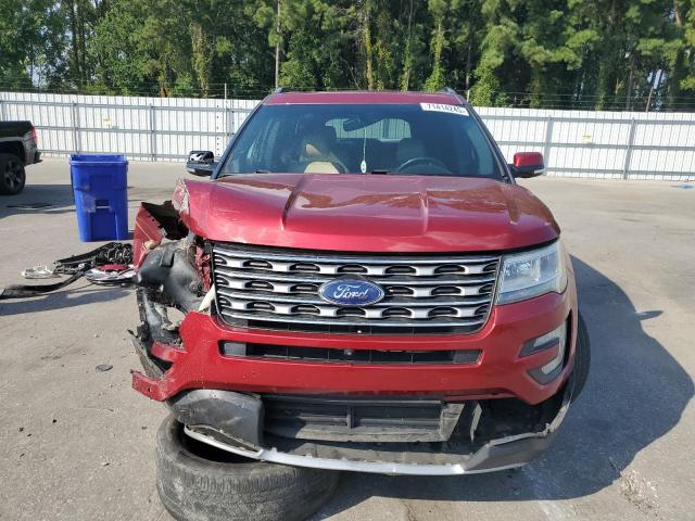 1FM5K7F81GGC49023 - 2016 FORD EXPLORER LIMITED 勃艮第红 照片 5