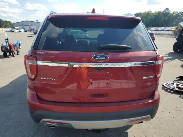 1FM5K7F81GGC49023 - 2016 FORD EXPLORER LIMITED 勃艮第红 照片 6