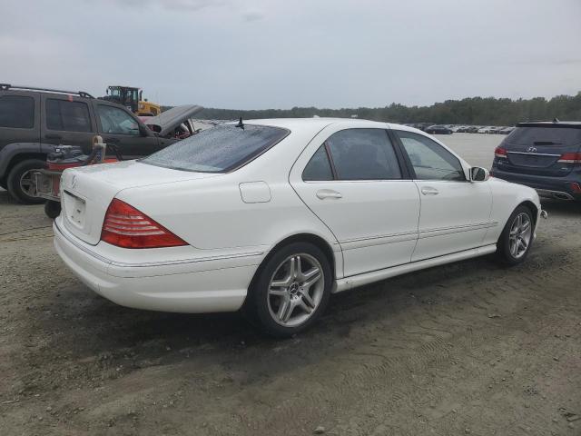 WDBNG70J46A474165 - 2006 MERCEDES-BENZ S430 430 WHITE photo 3