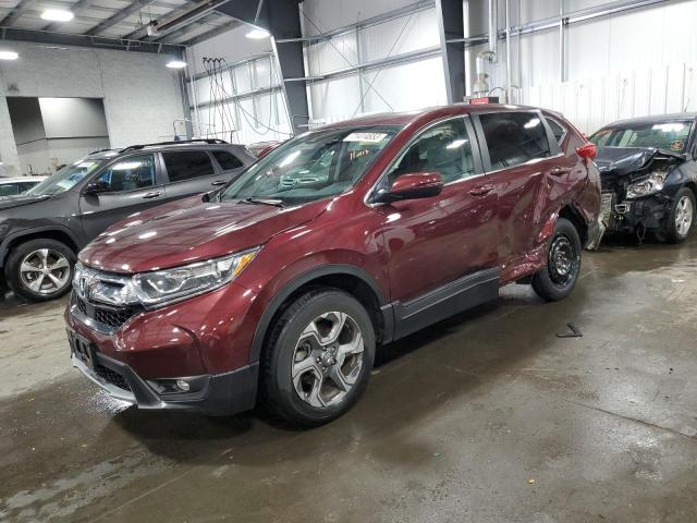 5J6RW2H57JL031855 - 2018 HONDA CR-V EX ბურგუნდია ფოტო 1