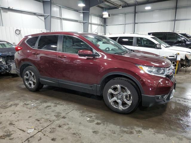 5J6RW2H57JL031855 - 2018 HONDA CR-V EX ბურგუნდია ფოტო 4