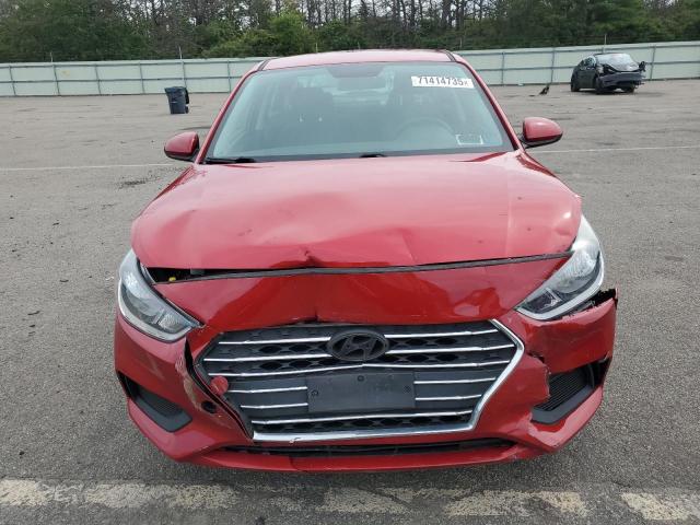 3KPC24A65NE182164 - 2022 HYUNDAI ACCENT SE Қызыл фото 5